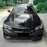 Maxbell Front Grill Professional Easy Installation Black for BMW 2019-2022 318i