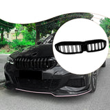 Maxbell Front Grill Professional Easy Installation Black for BMW 2019-2022 318i