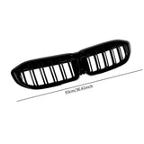Maxbell Front Grill Professional Easy Installation Black for BMW 2019-2022 318i