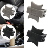 Maxbell Car Cup Holder Insert Divider Lightweight for Center Console for Toyota Gray