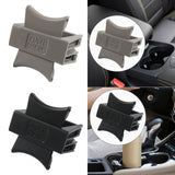 Maxbell Car Cup Holder Insert Divider Lightweight for Center Console for Toyota Gray