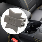 Maxbell Car Cup Holder Insert Divider Lightweight for Center Console for Toyota Gray