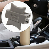 Maxbell Car Cup Holder Insert Divider Lightweight for Center Console for Toyota Gray