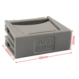 Maxbell Car Cup Holder Insert Divider Lightweight for Center Console for Toyota Gray