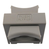 Maxbell Car Cup Holder Insert Divider Lightweight for Center Console for Toyota Gray