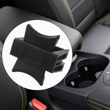 Maxbell Car Cup Holder Insert Divider Lightweight for Center Console for Toyota Black