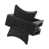 Maxbell Car Cup Holder Insert Divider Lightweight for Center Console for Toyota Black