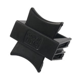 Maxbell Car Cup Holder Insert Divider Lightweight for Center Console for Toyota Black