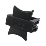 Maxbell Car Cup Holder Insert Divider Lightweight for Center Console for Toyota Black