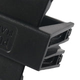 Maxbell Car Cup Holder Insert Divider Lightweight for Center Console for Toyota Black