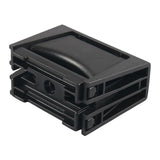 Maxbell Car Cup Holder Insert Divider Lightweight for Center Console for Toyota Black