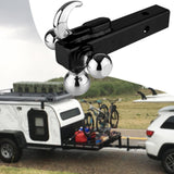 Maxbell Trailer Hitch Triple Ball Mount Easy to Install Repair Versatile Replacement