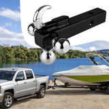 Maxbell Trailer Hitch Triple Ball Mount Easy to Install Repair Versatile Replacement