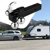 Maxbell Trailer Hitch Triple Ball Mount Easy to Install Repair Versatile Replacement