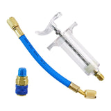 Maxbell Oil Dye Injectors Kit Tool Manual Sturdy Air Conditioning Tool for Auto