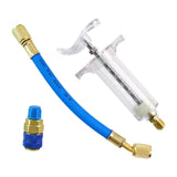 Maxbell Oil Dye Injectors Kit Tool Manual Sturdy Air Conditioning Tool for Auto