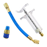 Maxbell Oil Dye Injectors Kit Tool Manual Sturdy Air Conditioning Tool for Auto
