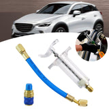 Maxbell Oil Dye Injectors Kit Tool Manual Sturdy Air Conditioning Tool for Auto