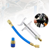 Maxbell Oil Dye Injectors Kit Tool Manual Sturdy Air Conditioning Tool for Auto