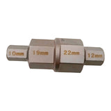 Maxbell Hex Axle Tool for Motorcycle Sturdy Spindle Socket Adapter Tool for BMW