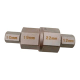 Maxbell Hex Axle Tool for Motorcycle Sturdy Spindle Socket Adapter Tool for BMW