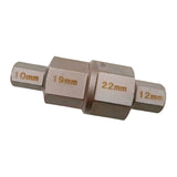 Maxbell Hex Axle Tool for Motorcycle Sturdy Spindle Socket Adapter Tool for BMW