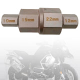 Maxbell Hex Axle Tool for Motorcycle Sturdy Spindle Socket Adapter Tool for BMW