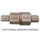 Maxbell Hex Axle Tool for Motorcycle Sturdy Spindle Socket Adapter Tool for BMW