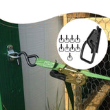 Maxbell E Track D Ring Tie Down Anchor for 2.75inch Slot D Ring Anchor