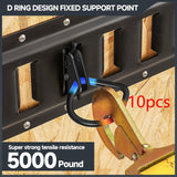 Maxbell E Track D Ring Tie Down Anchor for 2.75inch Slot D Ring Anchor