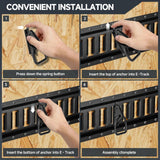 Maxbell E Track D Ring Tie Down Anchor for 2.75inch Slot D Ring Anchor