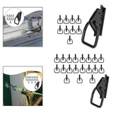 Maxbell E Track D Ring Tie Down Anchor for 2.75inch Slot D Ring Anchor