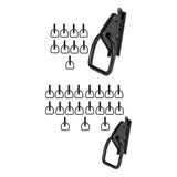 Maxbell E Track D Ring Tie Down Anchor for 2.75inch Slot D Ring Anchor