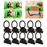 Maxbell E Track O Ring Tie Down Anchor Replacement E Track for Enclosed