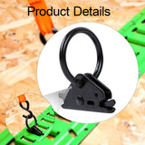 Maxbell E Track O Ring Tie Down Anchor Replacement E Track for Enclosed