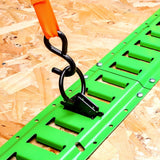 Maxbell E Track O Ring Tie Down Anchor Replacement E Track for Enclosed