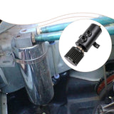 Maxbell Oil Catch Can 0.75L Replacement Sturdy Aluminum Alloy Air Oil Separator Tank Black