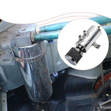 Maxbell Oil Catch Can 0.75L Replacement Sturdy Aluminum Alloy Air Oil Separator Tank Silver