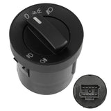 Maxbell Headlight Fog Light Rotary Switch Easy to Install Portable 81255056877 Truck