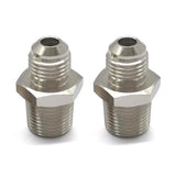 Maxbell Male Flare to 3/8" NPT Pipe Fitting Adapter Easy Installation Part Connector