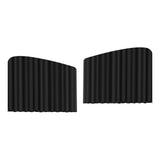 Maxbell 2 Pieces Car Front Side Window Shades Privacy Curtains for Camping Suvs