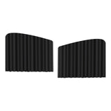 Maxbell 2 Pieces Car Front Side Window Shades Privacy Curtains for Camping Suvs