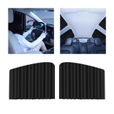 Maxbell 2 Pieces Car Front Side Window Shades Privacy Curtains for Camping Suvs