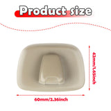 Maxbell Roof Hook for Car Interior 32226342 Left Hanger for Volvo XC60 S90 XC40 Beige