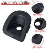 Maxbell Door Panel Trim Lock Grommet Lock Knob Bezel for Ford Mustang 2006-2014