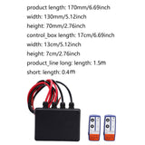 Maxbell 250A Winch Control Box with Wireless Remote Control for UTV Snowmobiles