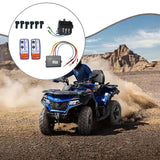 Maxbell 12V 250A ATV Winch Solenoid Relay Contactor Set for ATV UTV Lightweight