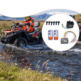 Maxbell 12V 250A ATV Winch Solenoid Relay Contactor Set for ATV UTV Lightweight