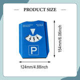 Maxbell Car Parking Disc Portable Compact Versatile Lightweight Arrival Time Display