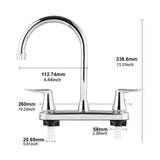 Maxbell RV Kitchen Faucet Replace High Arch for Travel Trailer Motorhome